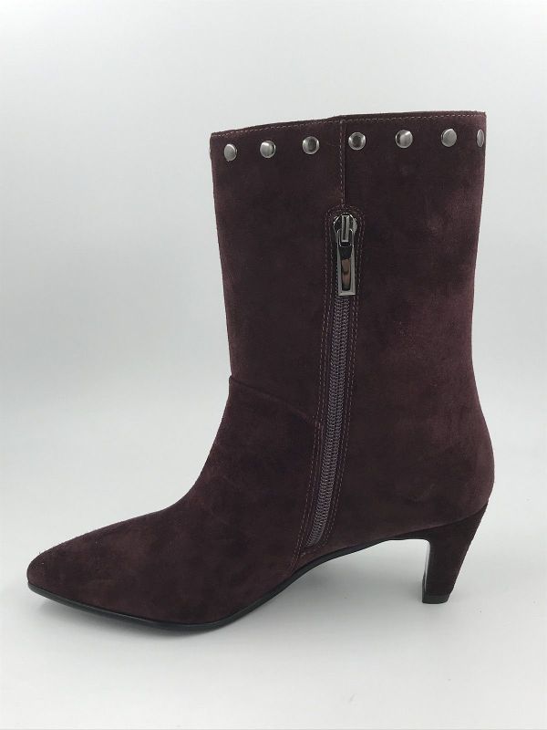 bruno Pr dam KLaars suède bordeaux (BO1105 crosta barolo) - Stiletto Schoenen (Oudenaarde)