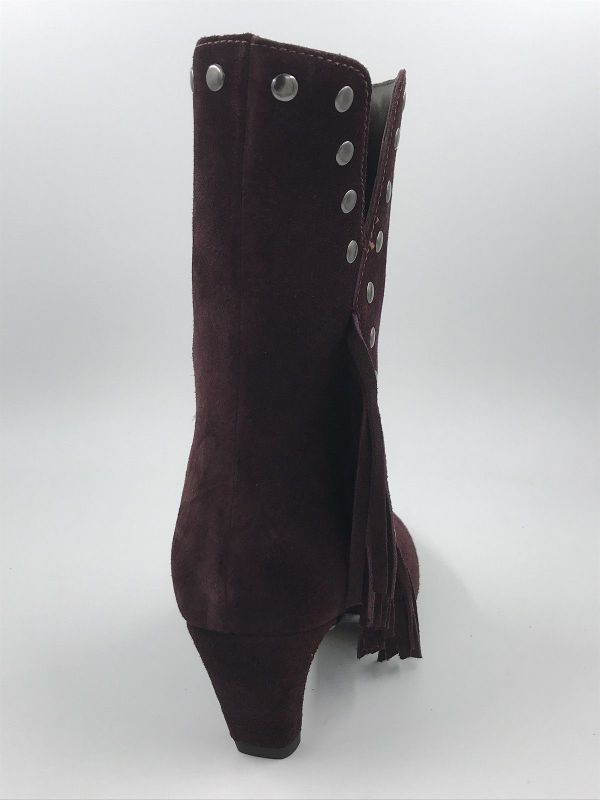 bruno Pr dam KLaars suède bordeaux (BO1105 crosta barolo) - Stiletto Schoenen (Oudenaarde)