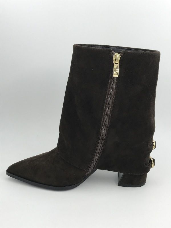 bruno Pr dam KLaars suède bruin (BM2604X testa di moro) - Stiletto Schoenen (Oudenaarde)