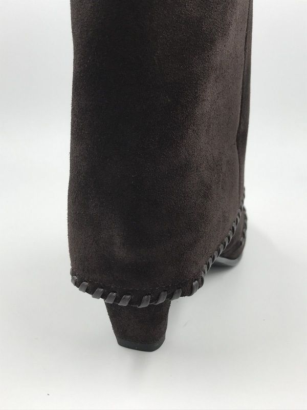bruno Pr dam KLaars suède bruin (BO1103 crosta + nappa moro) - Stiletto Schoenen (Oudenaarde)
