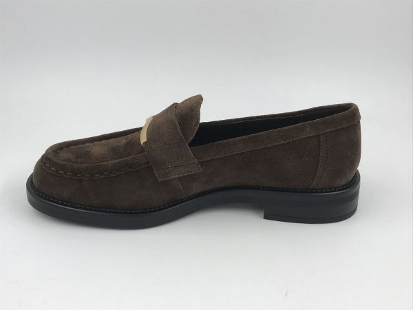bruno Pr dam moc suède bruin (BO2702 crosta camoscio) - Stiletto Schoenen (Oudenaarde)
