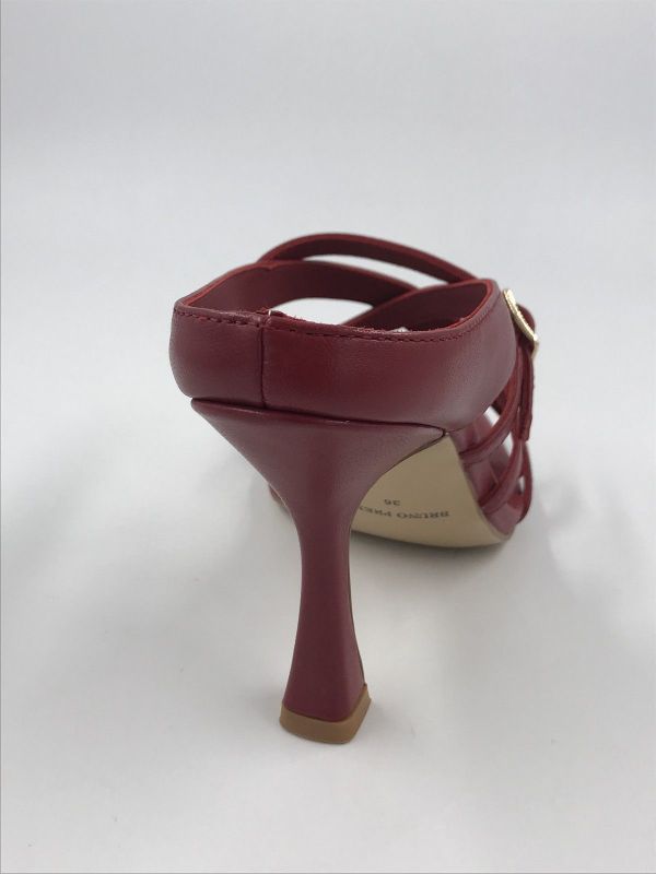 bruno Pr dam muiltje led rood (5304) - Stiletto Schoenen (Oudenaarde)