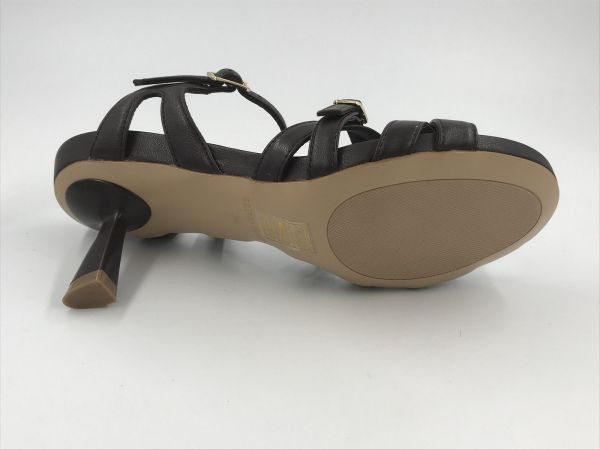 bruno Pr dam sand led bruin (5010) - Stiletto Schoenen (Oudenaarde)