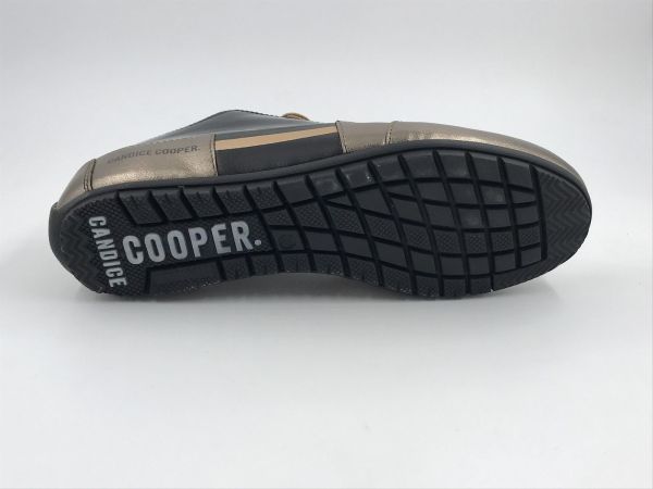 Candice Cooper dam sneaker lak bronze-bl (001 2017931 07 1Q73 met nappa zw-brons) - Stiletto Schoenen (Oudenaarde)