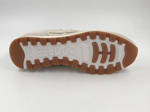 Candice Cooper dam sneaker suède nylon (0012019084.01.0N02 suède/nylon milk) - Stiletto Schoenen (Oudenaarde)