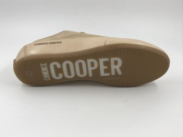 Candice Cooper dam sneaker velvet ecru c (0012016540.05.0E05 rock S ecru-C tamponato/velvet) - Stiletto Schoenen (Oudenaarde)