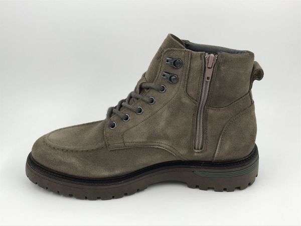 CDL her bot suède taupe (CDLM262128 suède walnut Dune S2) - Stiletto Schoenen (Oudenaarde)