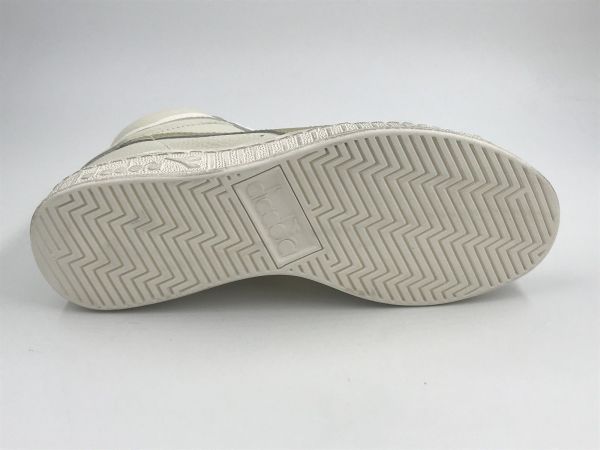 Dia dam bask white/endive (501.179494 d1197 game L high waxed metal) - Stiletto Schoenen (Oudenaarde)