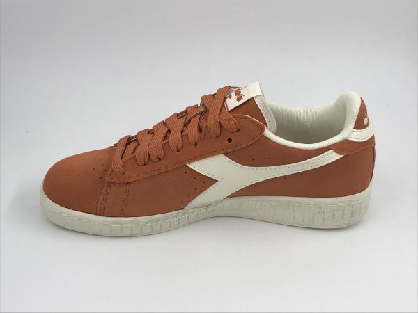 Dia dam sneaker coral gold (501.181202 40026 game L low suede waxed coral gold) - Stiletto Schoenen (Oudenaarde)