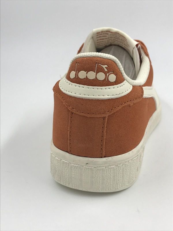 Dia dam sneaker coral gold (501.181202 40026 game L low suede waxed coral gold) - Stiletto Schoenen (Oudenaarde)