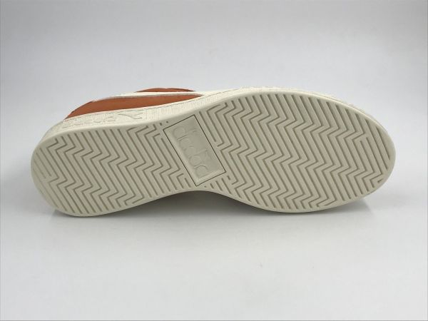 Dia dam sneaker coral gold (501.181202 40026 game L low suede waxed coral gold) - Stiletto Schoenen (Oudenaarde)
