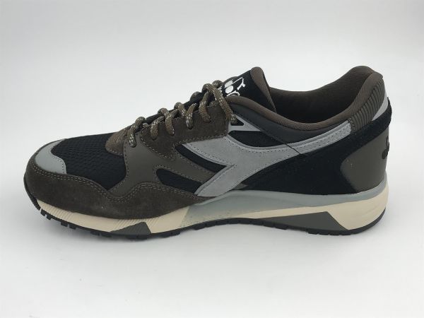 Dia her runner bruin/grijs/zwart (501.18086701 N9002 Polar bruin/grijs/zwa) - Stiletto Schoenen (Oudenaarde)