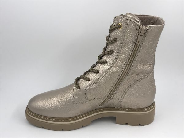 DLS dam bottine led metallic goud (6376 V06 dolami platino) - Stiletto Schoenen (Oudenaarde)