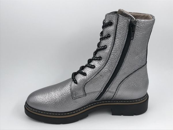 DLS dam bottine led metallic zilver (6376 V08 dolami argento) - Stiletto Schoenen (Oudenaarde)