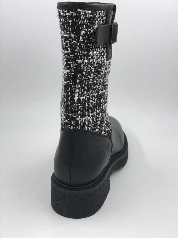 DLS dam Klaars led/chanel zwart (6388 V01 vitello nero-chanel nero) - Stiletto Schoenen (Oudenaarde)