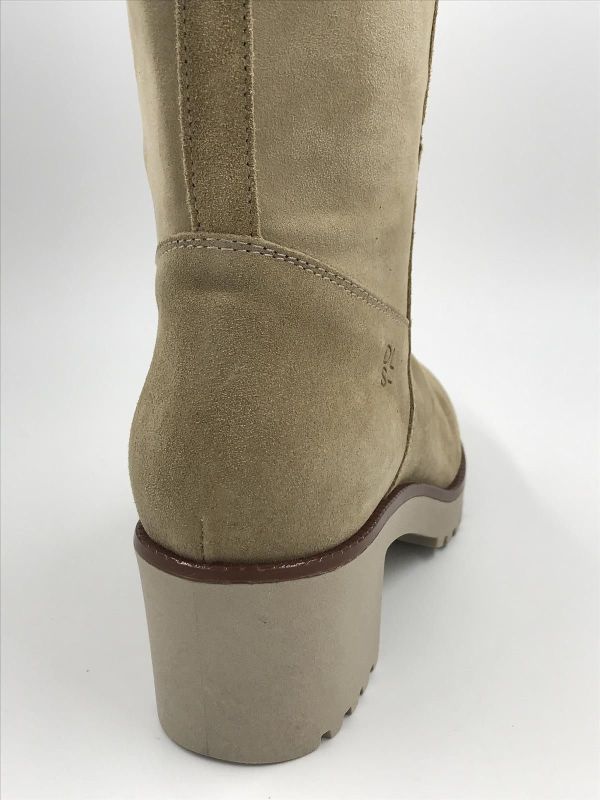 DLS dam Llaars suède beige (6413 V03 velour avena) - Stiletto Schoenen (Oudenaarde)