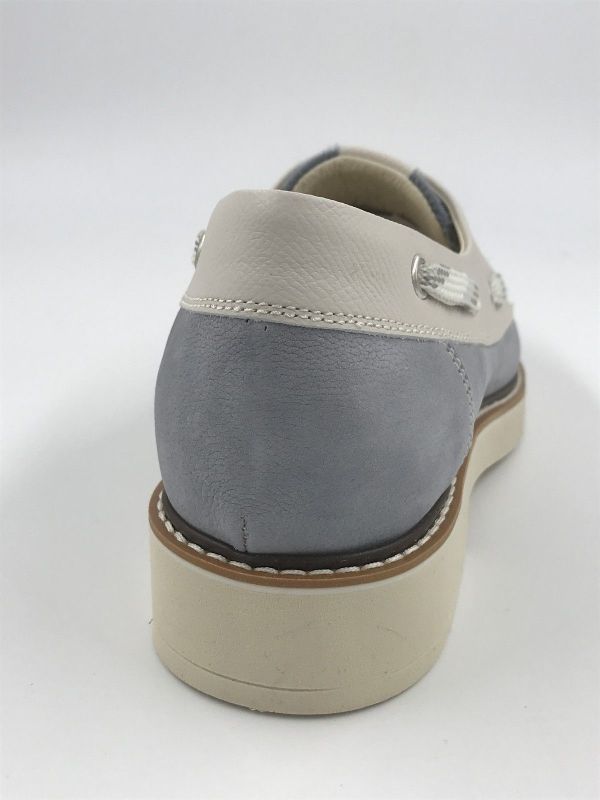 DLS dam bootschoen nub/pony blauw (7034 V03 nabuk polvere jeans) - Stiletto Schoenen (Oudenaarde)