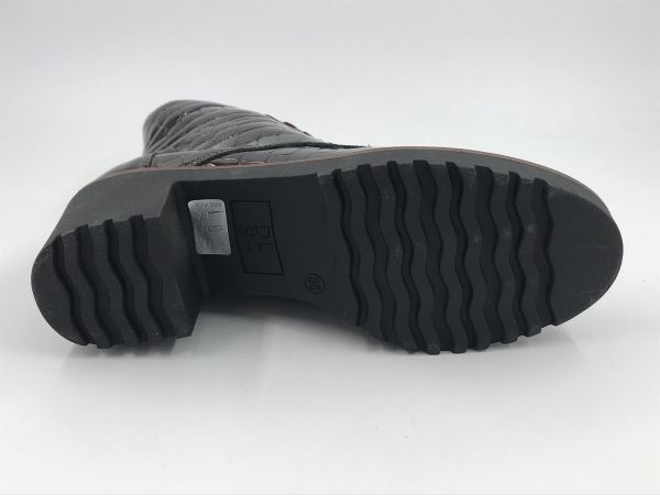 DLS dam bot lak croco bruin (7212 V04 navajo TDM) - Stiletto Schoenen (Oudenaarde)