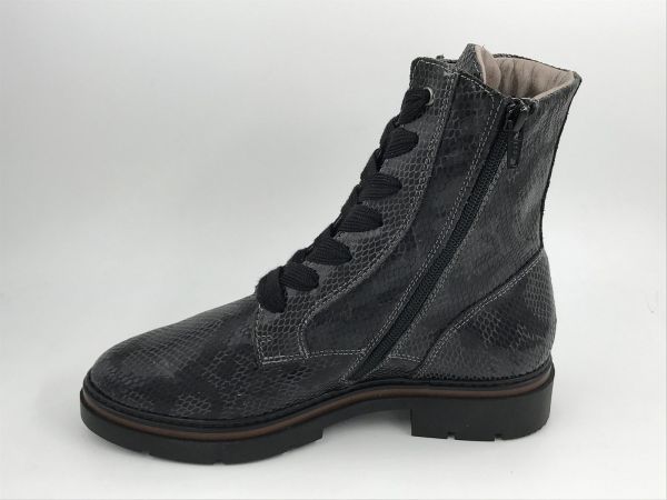 DLS dam bott lak antracite (6769 V01 reverso antracite) - Stiletto Schoenen (Oudenaarde)
