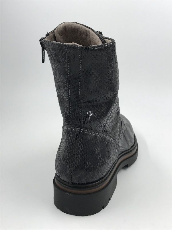 DLS dam bott lak antracite (6769 V01 reverso antracite) - Stiletto Schoenen (Oudenaarde)