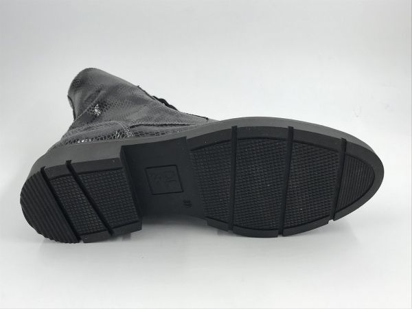 DLS dam bott lak antracite (6769 V01 reverso antracite) - Stiletto Schoenen (Oudenaarde)