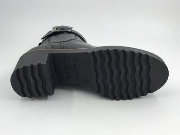 DLS dam KLaars led zwart (6801 V01 vitello nero) - Stiletto Schoenen (Oudenaarde)