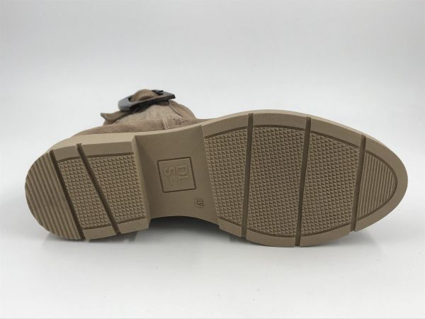 DLS dam Klaars suède beige (7250 V02 velour shore) - Stiletto Schoenen (Oudenaarde)
