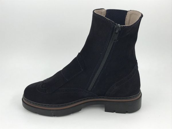 DLS dam Klaars suède blauw (7248 V03 velour abisso) - Stiletto Schoenen (Oudenaarde)
