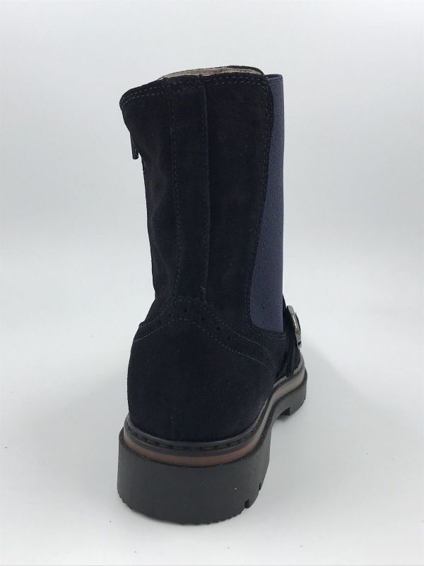 DLS dam Klaars suède blauw (7248 V03 velour abisso) - Stiletto Schoenen (Oudenaarde)