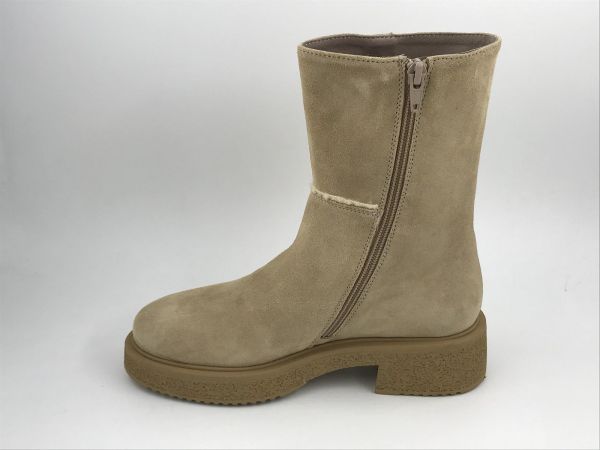 DLS dam KLaars suède sand (6780 V02 velour tappo) - Stiletto Schoenen (Oudenaarde)