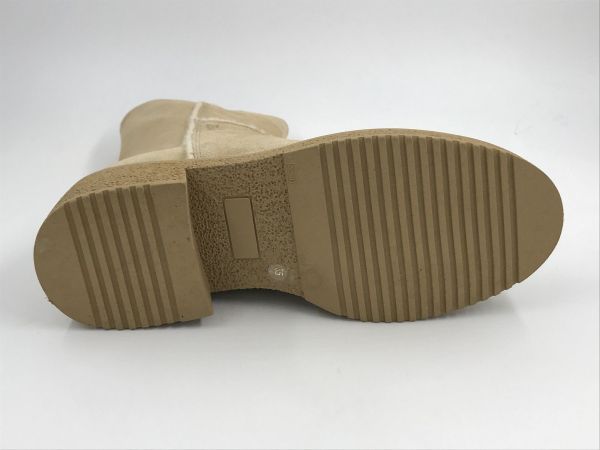 DLS dam KLaars suède sand (6780 V02 velour tappo) - Stiletto Schoenen (Oudenaarde)