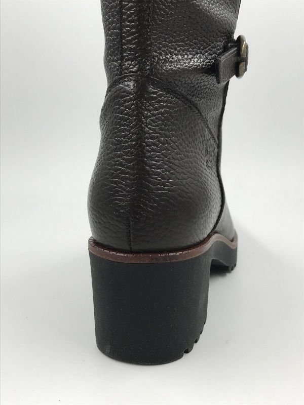 DLS dam Llaars led bruin stretch (7215 V08 dollaro ebano stretch) - Stiletto Schoenen (Oudenaarde)