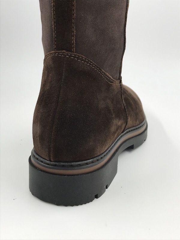 DLS dam LLaars suède bruin (6765 velour cacao/eros caffé) - Stiletto Schoenen (Oudenaarde)
