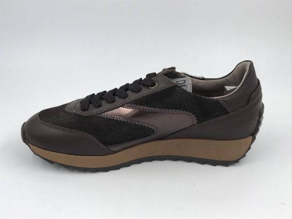 DLS dam run led bruin (7149 V01 vitello TDM) - Stiletto Schoenen (Oudenaarde)