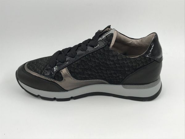 DLS dam run led zwart (6721 V01 vit. nero) - Stiletto Schoenen (Oudenaarde)