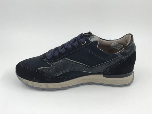 DLS dam run suède blauw (7140 V02 velour abisso) - Stiletto Schoenen (Oudenaarde)
