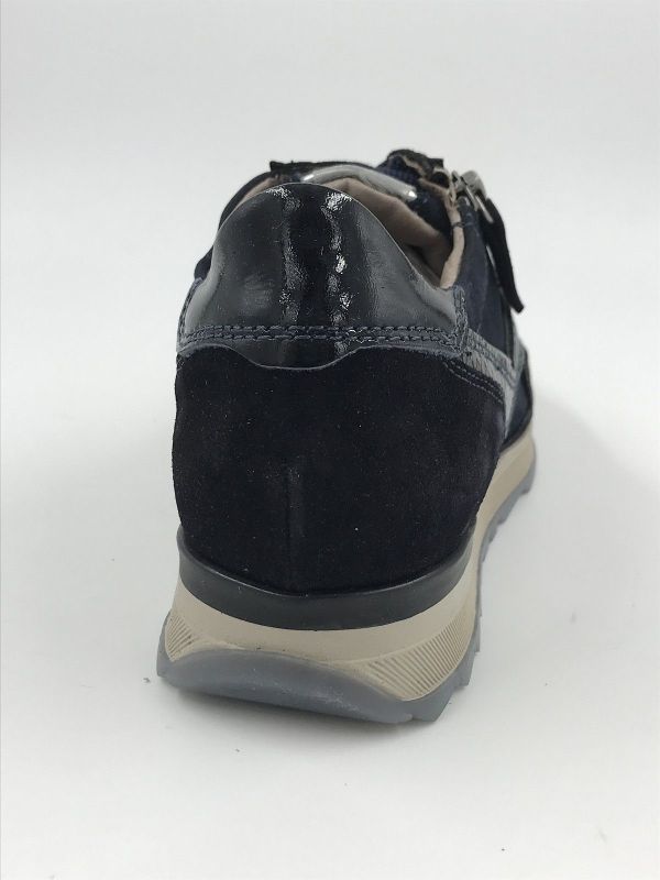 DLS dam run suède blauw (7140 V02 velour abisso) - Stiletto Schoenen (Oudenaarde)