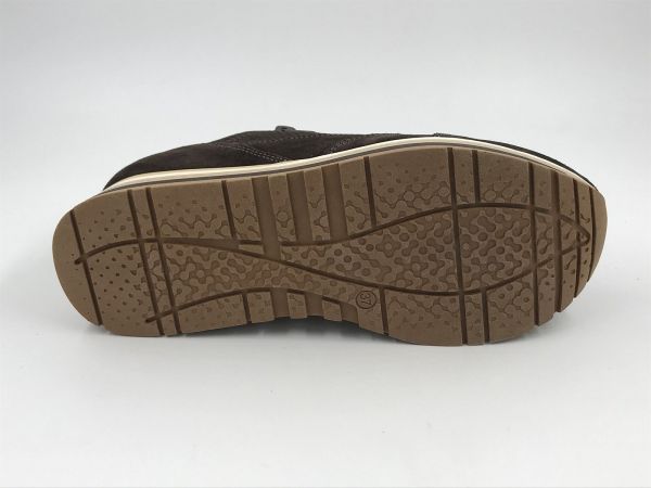 DLS dam run suède bruin (7145 V03 velour cacao) - Stiletto Schoenen (Oudenaarde)