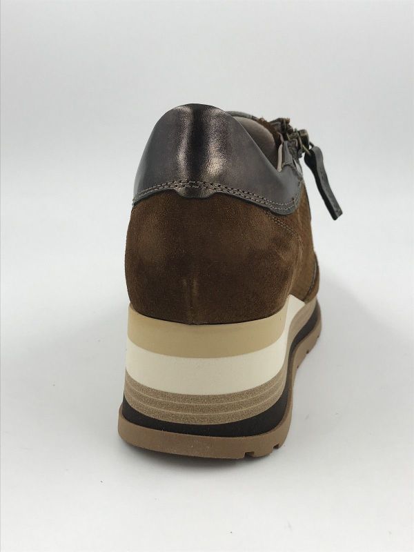 DLS dam run suède cognac (7170 V01 velour bruciato) - Stiletto Schoenen (Oudenaarde)