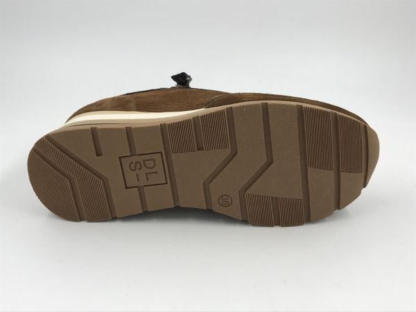 DLS dam run suède cognac (7170 V01 velour bruciato) - Stiletto Schoenen (Oudenaarde)