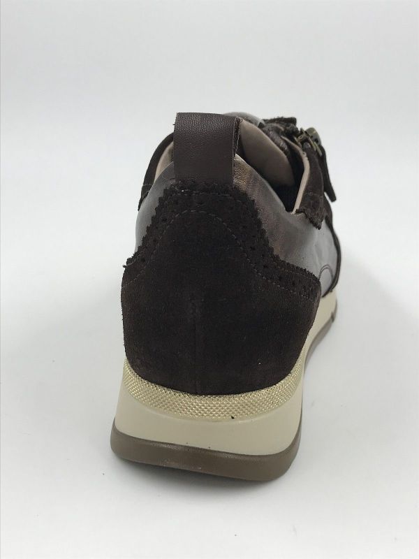 DLS dam run suède/led bruin (7116 V02 vitello TDM) - Stiletto Schoenen (Oudenaarde)