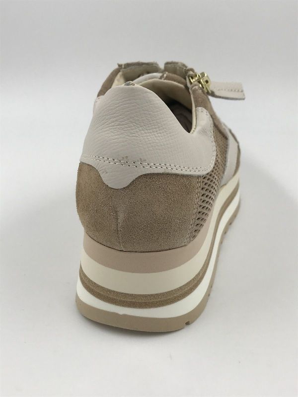 DLS dam run suède taupe (6982 V02 velour moonlight) - Stiletto Schoenen (Oudenaarde)