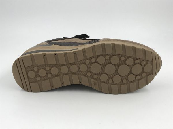 DLS dam run suède taupe (7164 V0F velour shore) - Stiletto Schoenen (Oudenaarde)