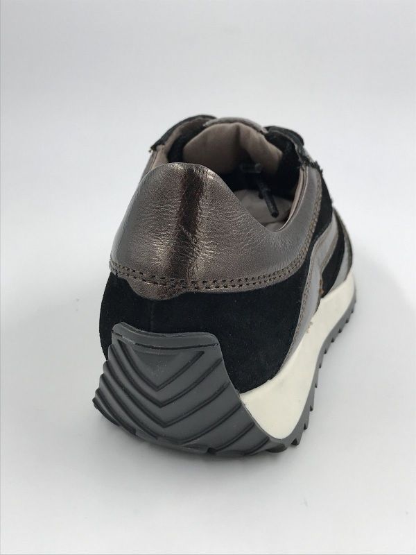 DLS dam run suède zwart (6745 V03 velour nero) - Stiletto Schoenen (Oudenaarde)