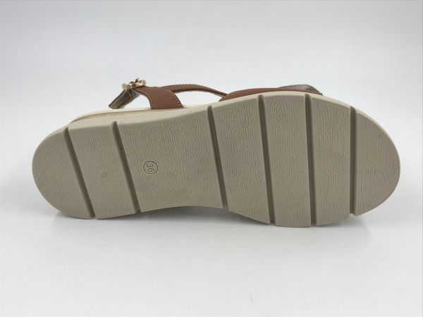 DLS dam sand led coganc (7045 V03 sun cuoio) - Stiletto Schoenen (Oudenaarde)