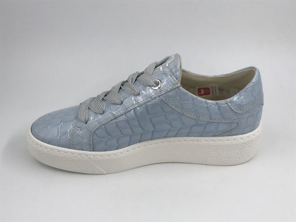 DLS dam sneaker lak blauw (6515 V02 navajo celeste) - Stiletto Schoenen (Oudenaarde)