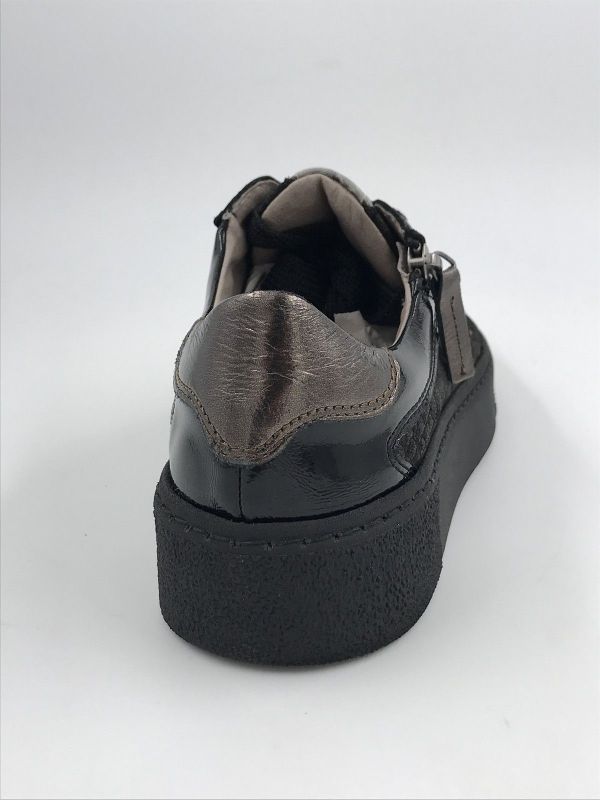 DLS dam sneaker led zwart (6711 V01 cri cdf) - Stiletto Schoenen (Oudenaarde)