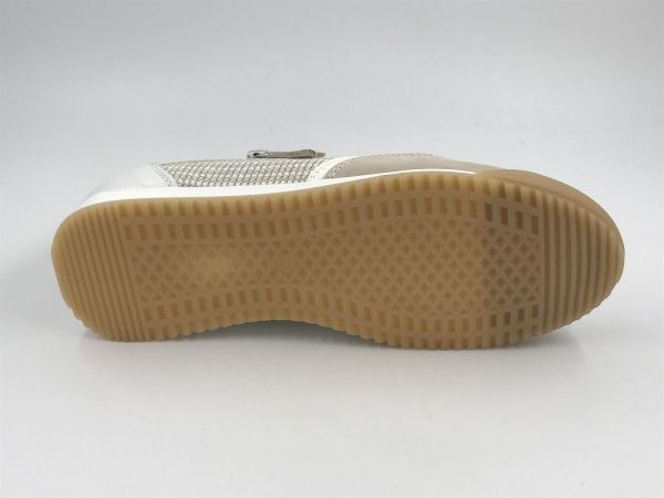 DLS dam sneaker suède beige (6954 V03 velour farro) - Stiletto Schoenen (Oudenaarde)