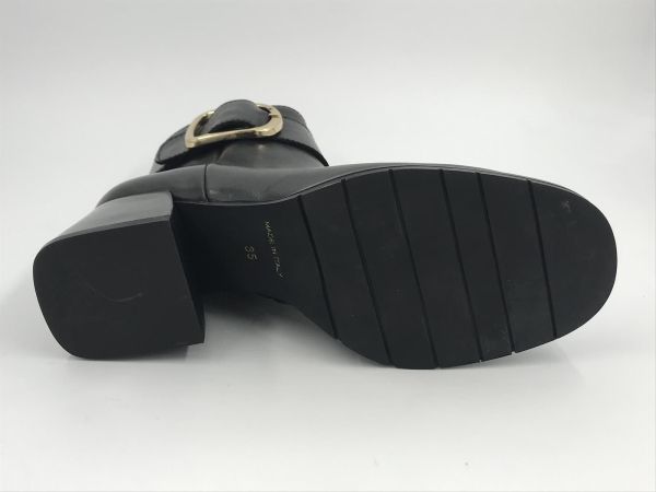 Donna Lei dam Klaars led zwart (N03 greve vit nero) - Stiletto Schoenen (Oudenaarde)