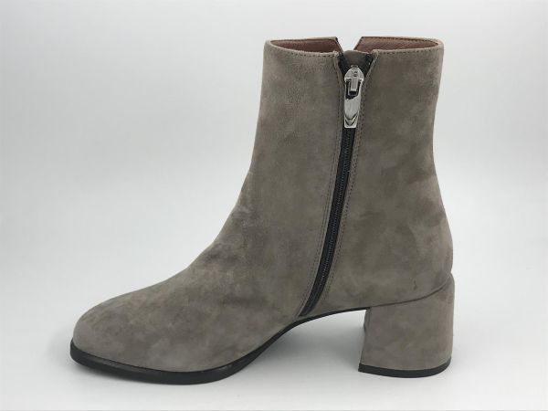 Evaluna dam Klaars suède taupe (4933 eliana taupe) - Stiletto Schoenen (Oudenaarde)